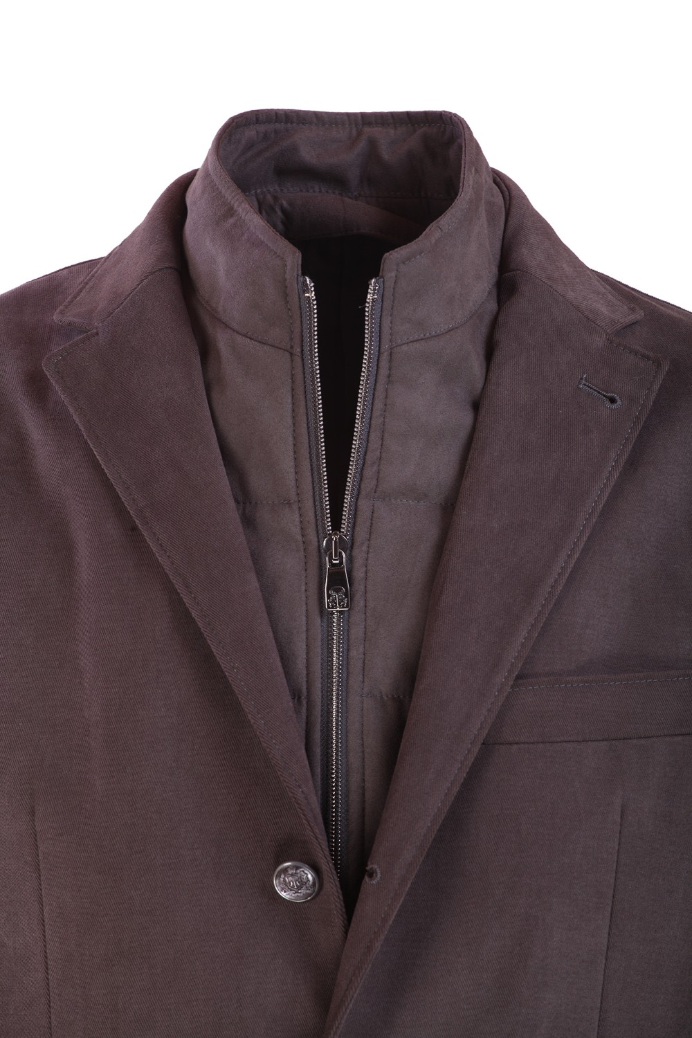 shop CORNELIANI Saldi Giacca: Corneliani giacca con pettorina.
Collo con revers.
Maniche lunghe.
Monopetto.
Chiusura con tre bottoni.
Tasche con patta, taschino su petto.
Doppio spacco posteriore.
Pettorina removibile.
Composizione: 100% Cotone.
Fabbricato in Italia.. 926597 3818503-022 number 1798553